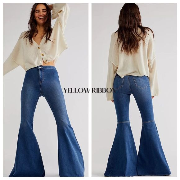 Free People Denim - 🆕 FREE PEOPLE | Just Float On Flare Jeans | Jerico Blue | Size: 27